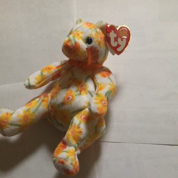 Ty beanie babies Shasta bear floral - Picture 3 of 5